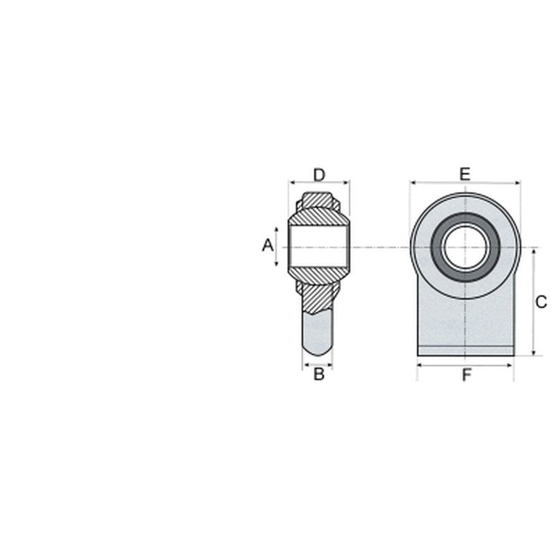 Anschweißkugel Unterlenker Kat. 1 – Kugellochdurchmesser 22,1 mm | Art.-Nr. 629