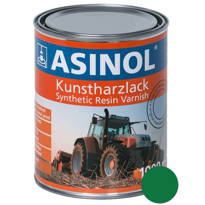 ASINOL  Reisch grün neu - LM 6648 Lack Farbe Kunstharzlack 1.000 ml