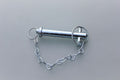 Oberlenkerbolzen mit Kette Kat 1 Ø19mm Gerätebolzen Oberlenker Bolzen  p130