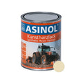 ASINOL Kunstharzlack RAL 1015 Hellelfenbein 1L Traktorlack Landmaschinen Lack