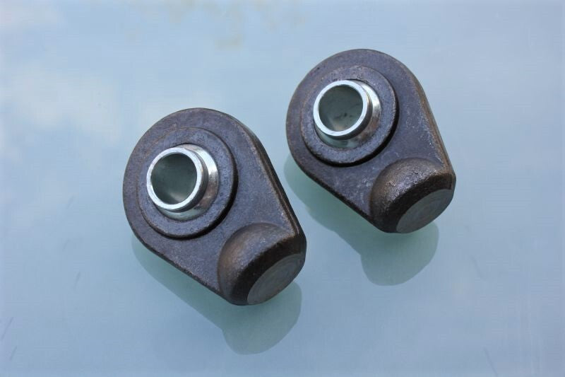 2 x Anschweißende Oberlenker Kugelgelenk Kat.2 Anschweißauge 25,4 mm Kat 2