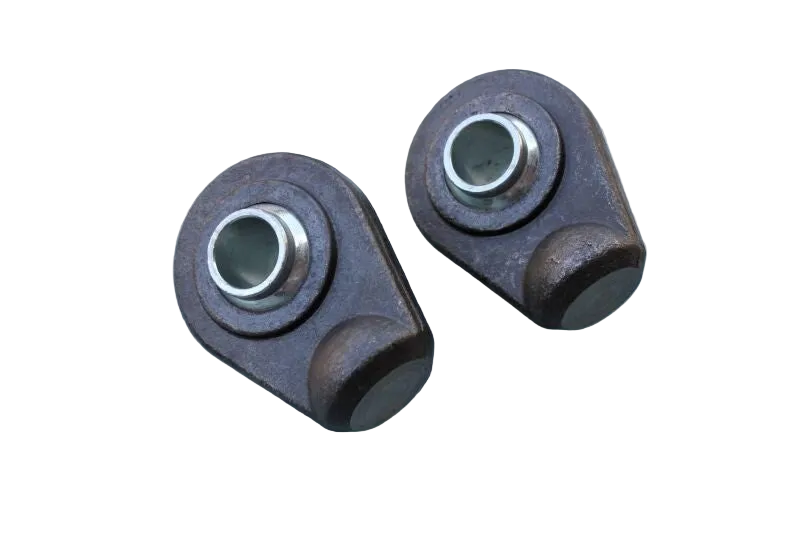 2x Anschweißendes Oberlenker-Kugelgelenk Kat. 2 – Anschweißauge 25,4 mm Anschweißenden