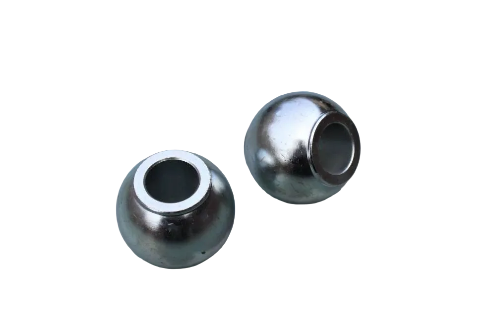 2x Oberlenkerkugel für Fanghaken 25 mm – Kat. 3-2, verzinkt, Innen 25 mm / Außen 60 mm